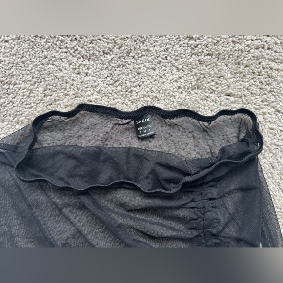 3. SHEIN See-Through Cover up Skirt - Picture 7 of 7